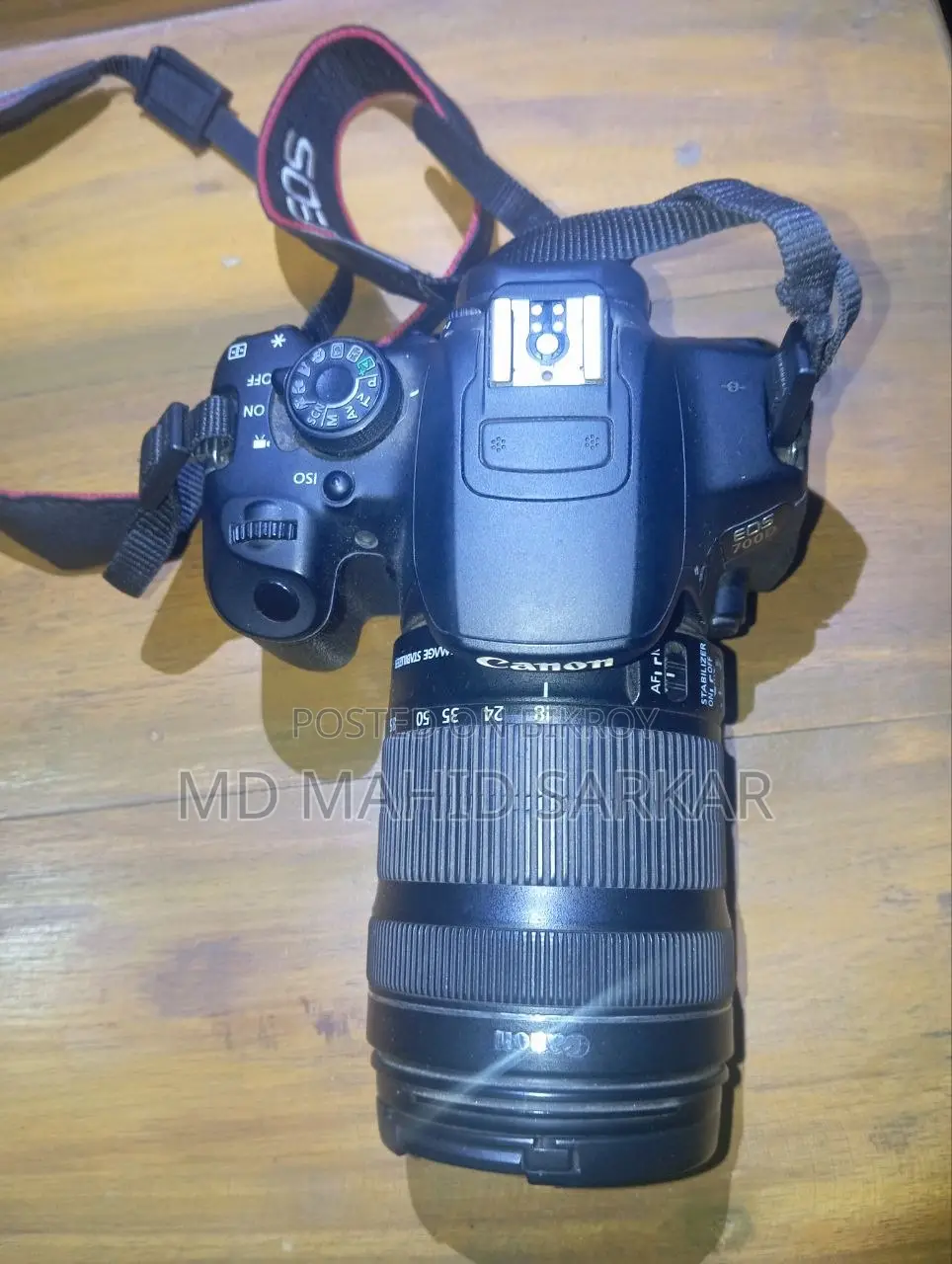 Canon 700D With 18-135mm Lens