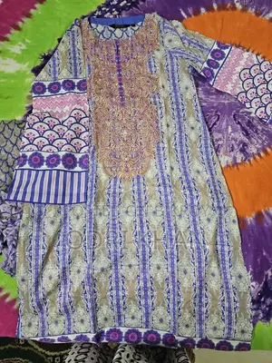 ইয়েলো ব্র্যান্ডের লন থ্রি-পিস