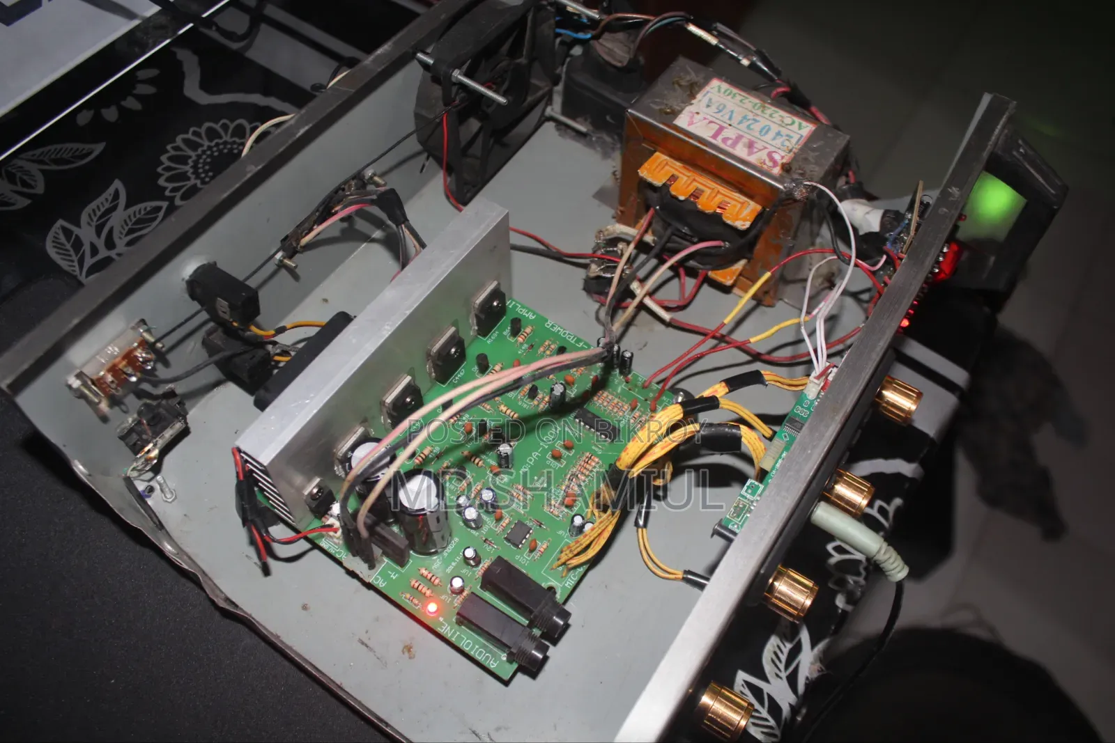 4 Transistor Powerful Bluetooth Amplifier