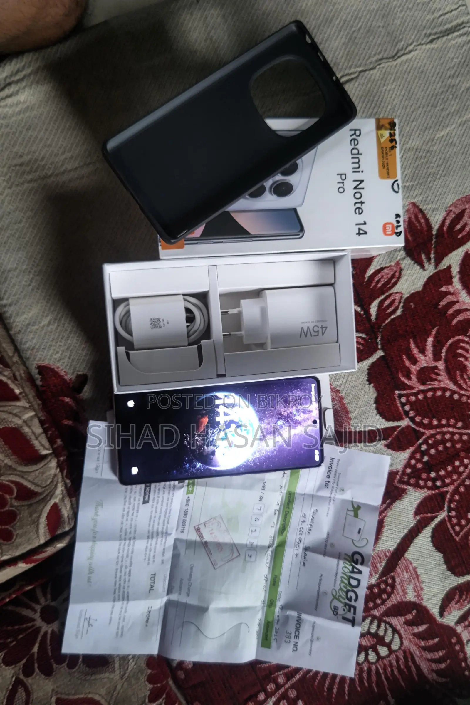 Xiaomi Redmi Note 14 pro (Used)