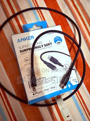 Apple অ্যাডাপ্টার এবং Anker কেবল