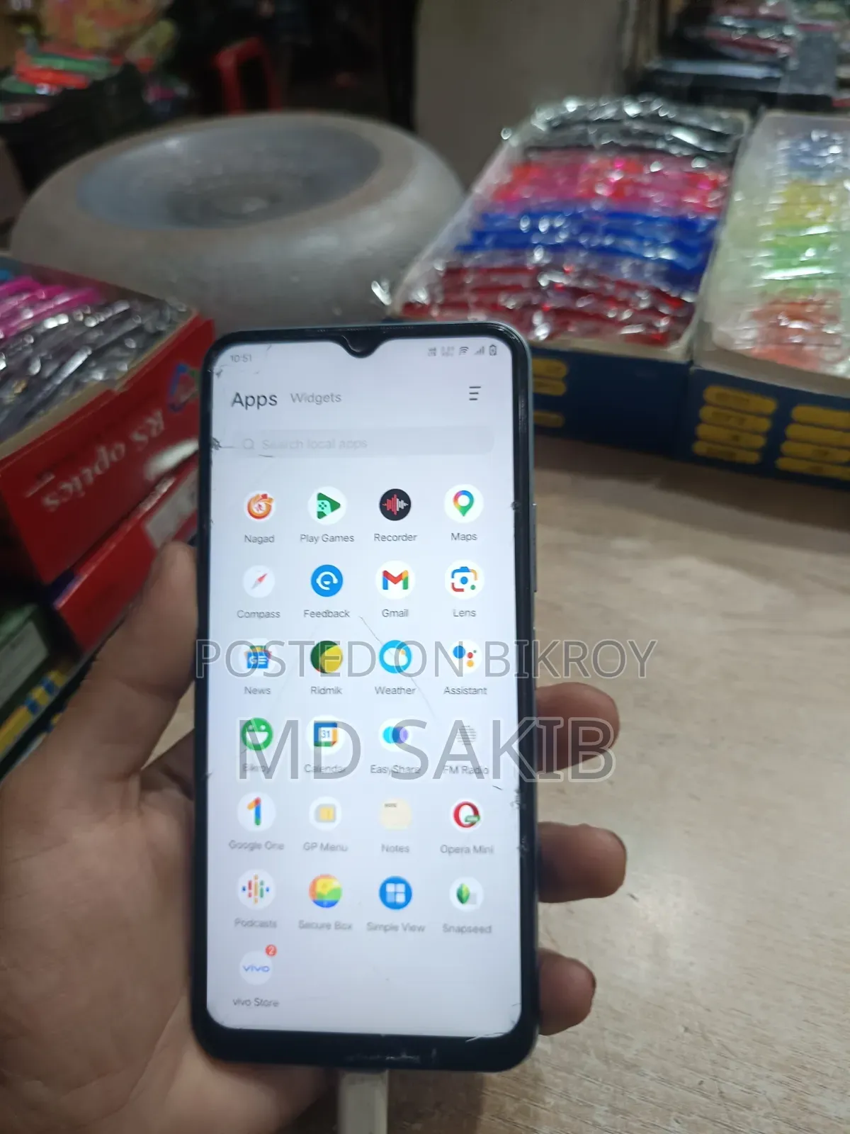 Vivo Y21 64 GB Blue