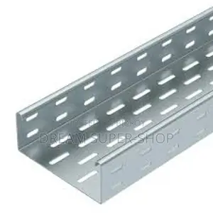 Perforated Cable Tray – Heavy Duty Galvanized Steel with Accessories