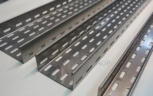 Perforated Cable Tray – Heavy Duty Galvanized Steel with Accessories