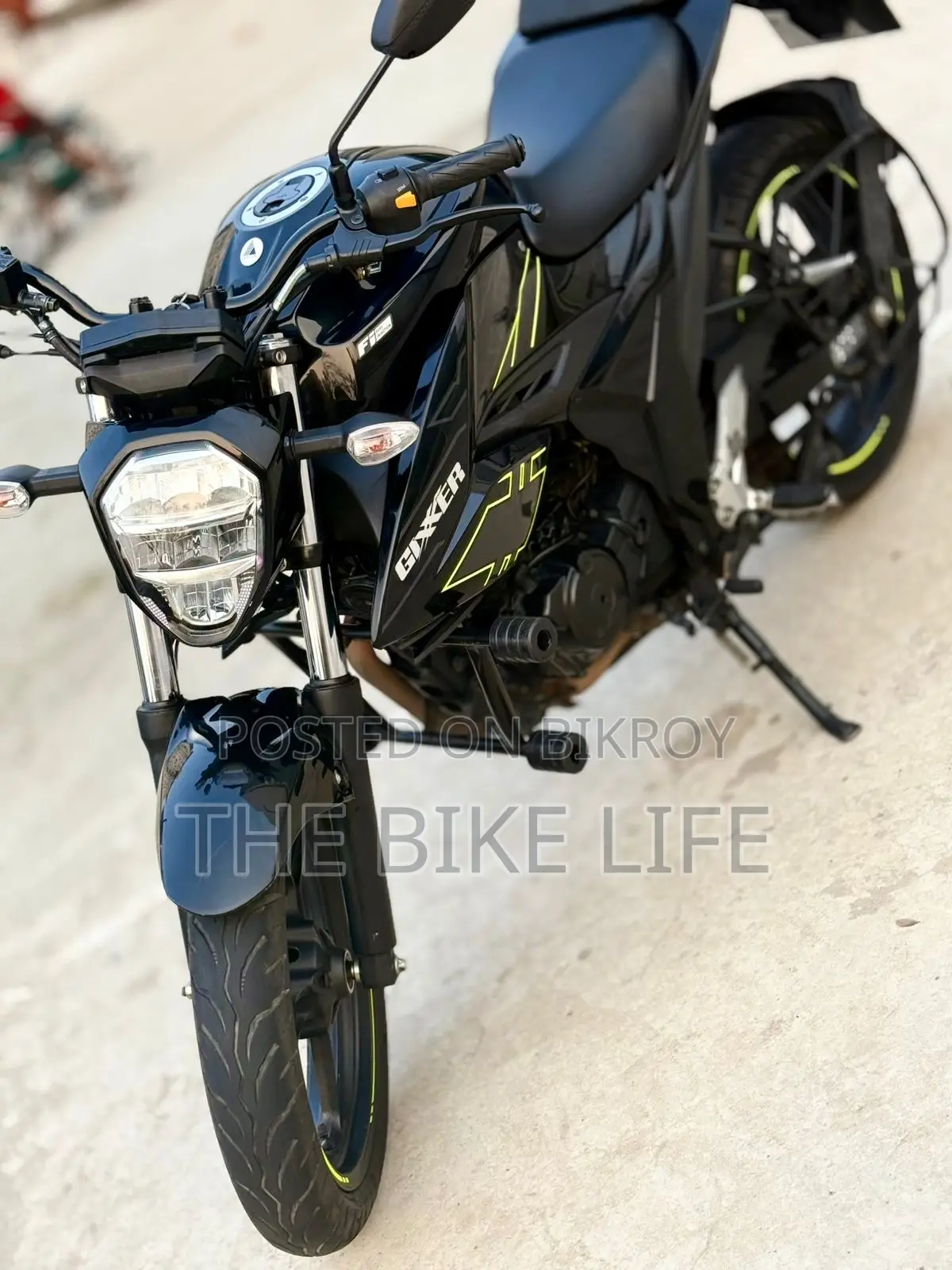 Suzuki Gixxer Fi ABS 2025 Black