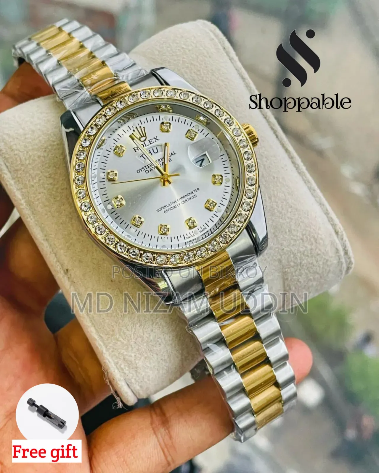 Luxury Premium Quality R-O-L-E-X Watch for Men