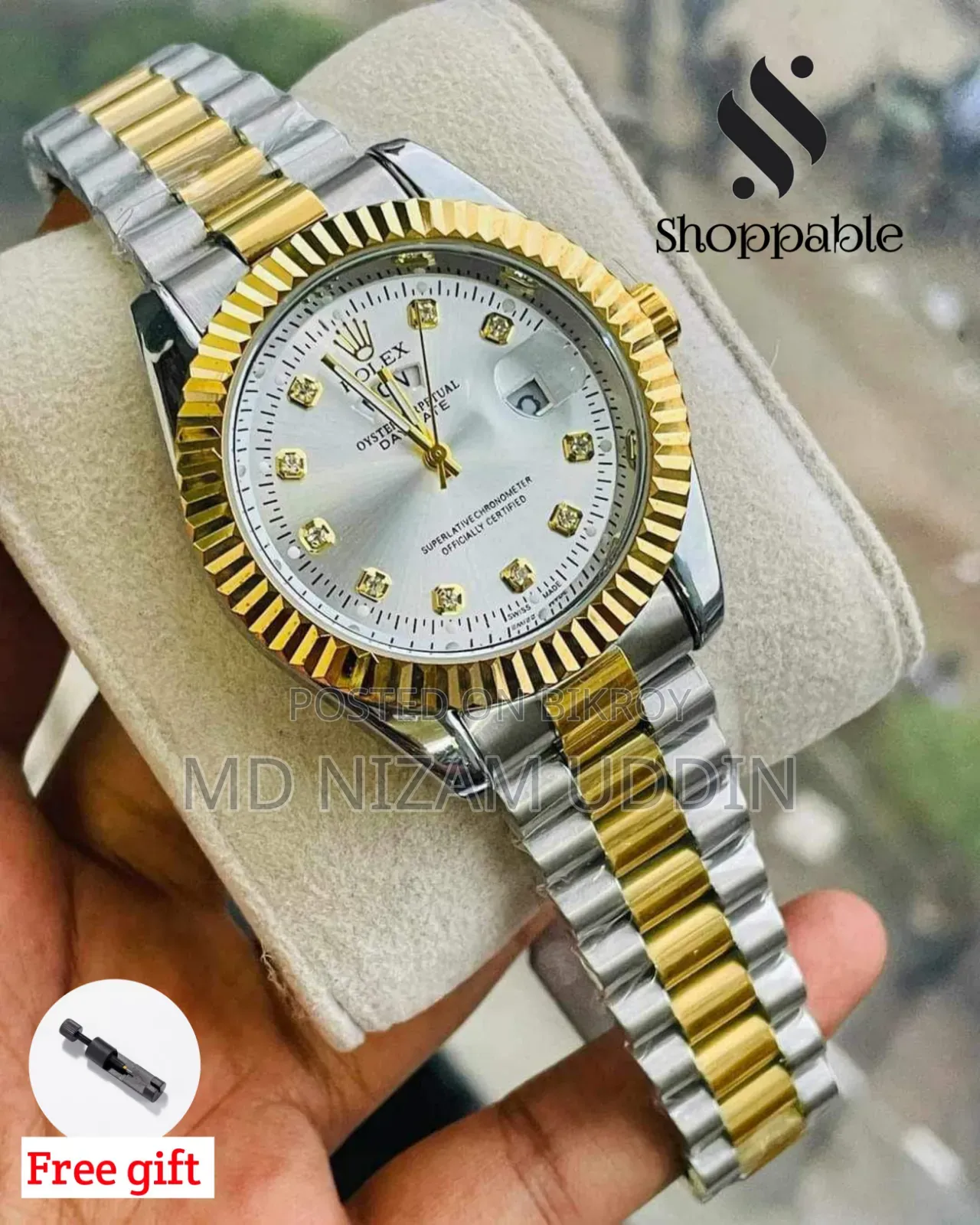 Luxury Premium Quality R-O-L-E-X Watch for Men