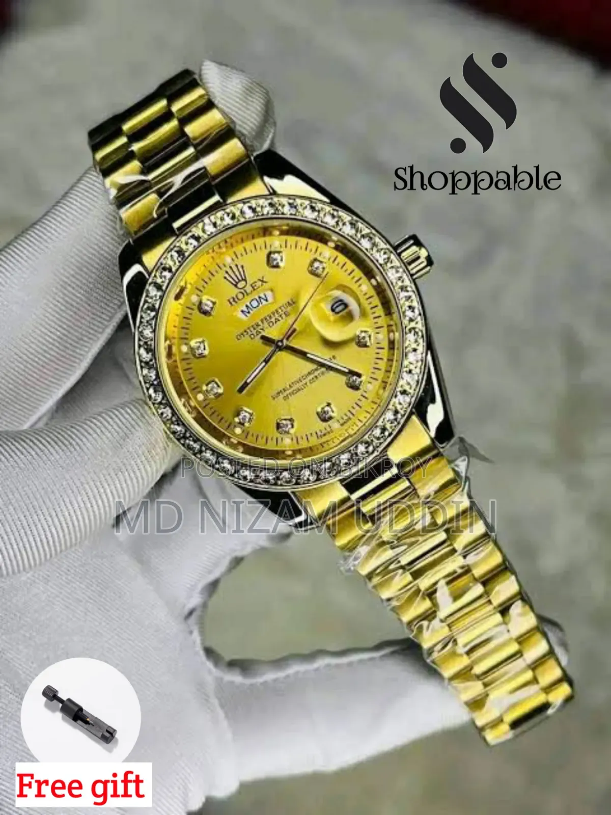 Luxury Premium Quality R-O-L-E-X Watch for Men