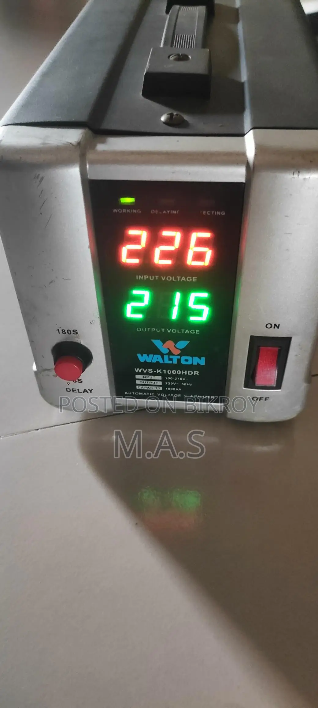 Walton Voltage Stabilizer 1000VA