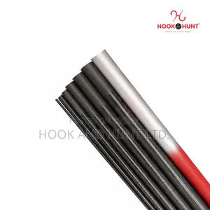 Red Carbon Stream Rod 300–450cm Ultra Light Soft