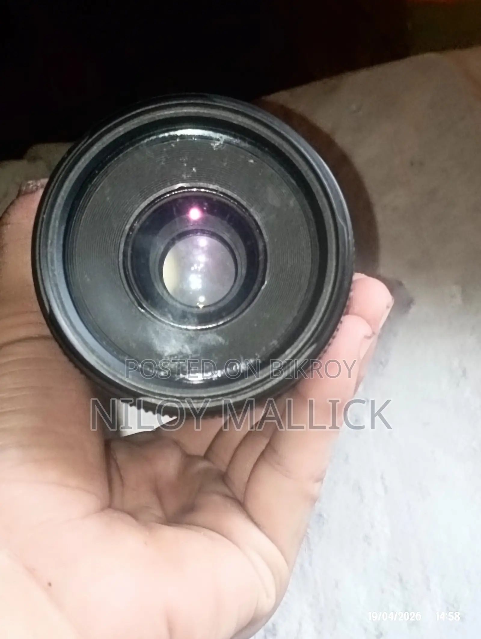 ক্যামেরা, লেন্স, মেমোরি কার্ড