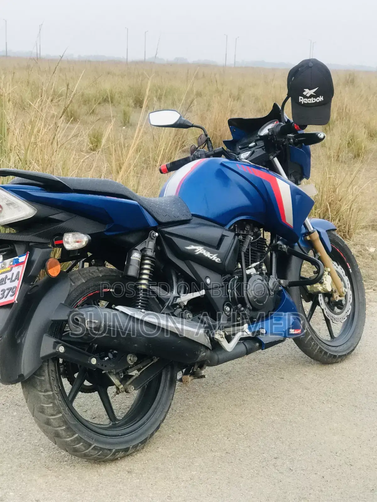 TVS Apache RTR 160 2V 2023 Blue