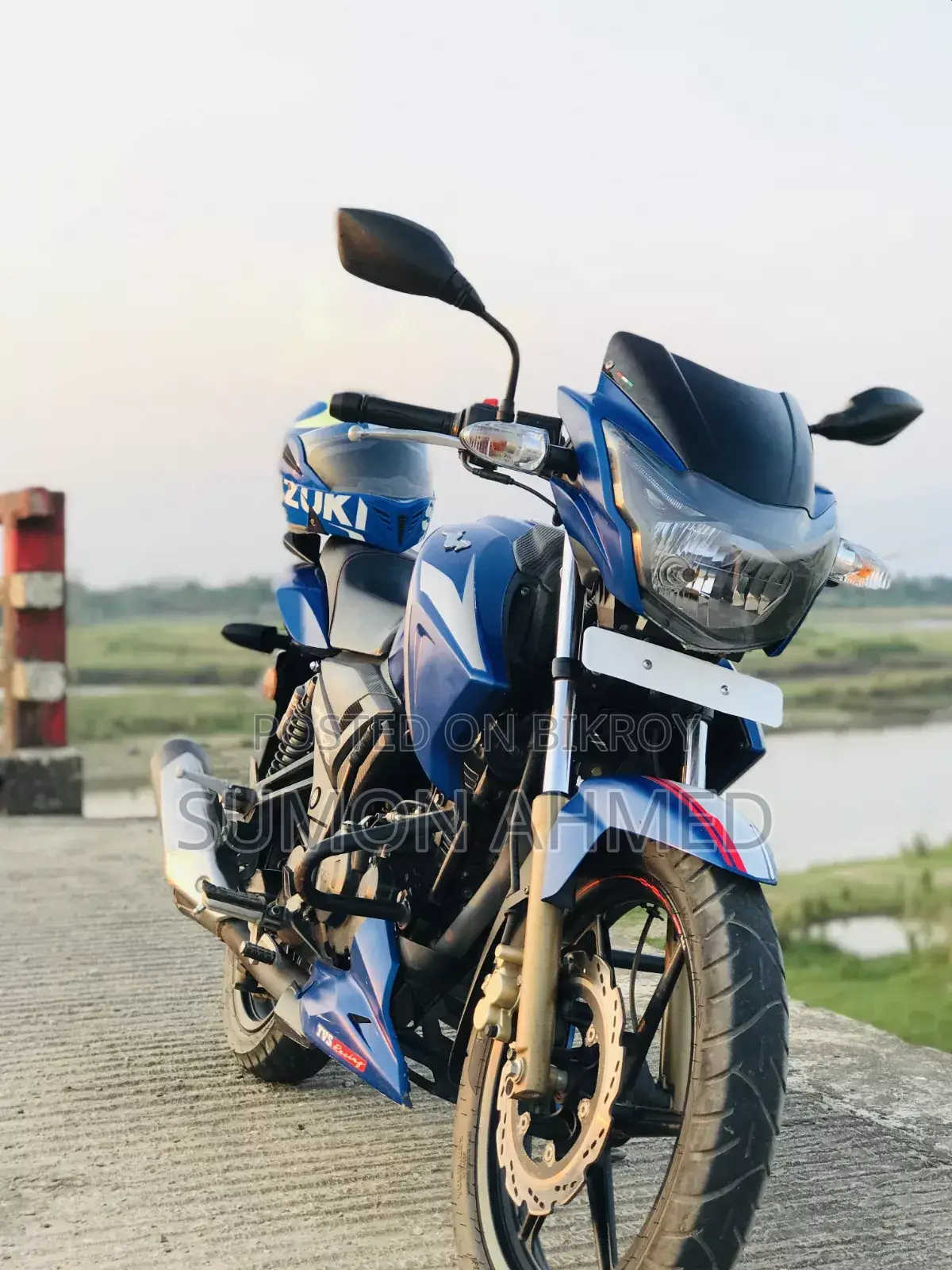 TVS Apache RTR 160 2V 2023 Blue