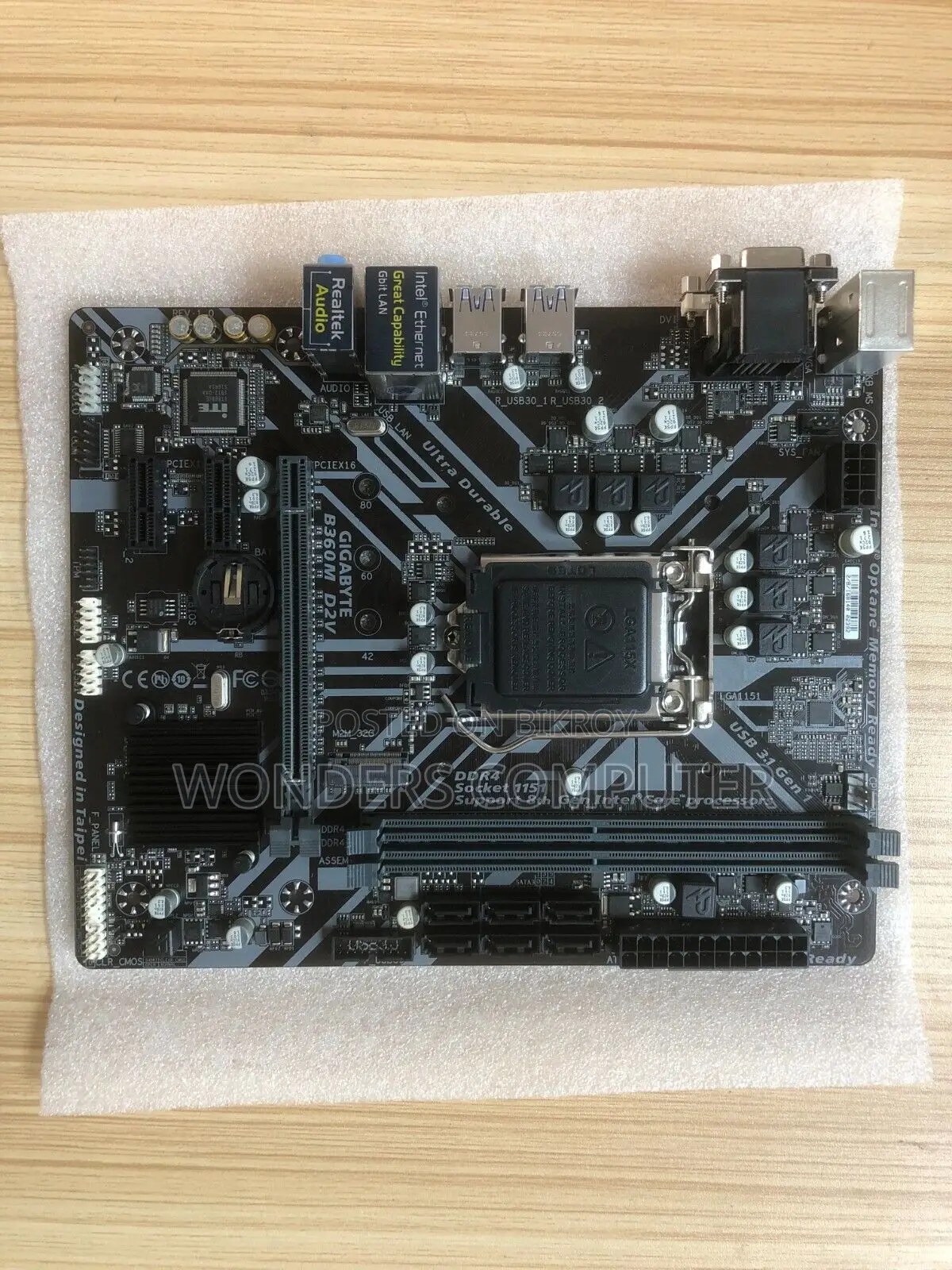 Gigabyte Intel B360M D2V Socket DDR4 Motherboard 1-Year Warranty