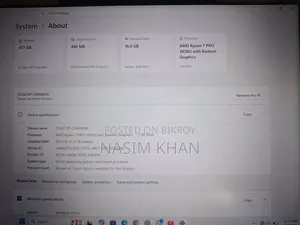 Laptop HP EliteBook 845 G8 16GB AMD Ryzen 7 SSD 512GB