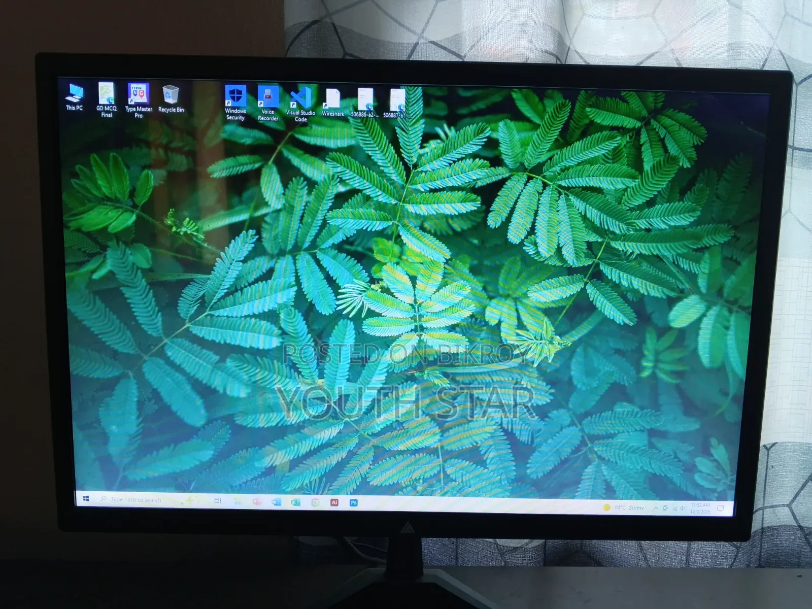 Desktop Computer 8GB Intel Core I3 SSD 256GB