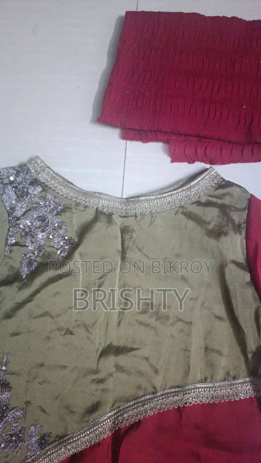 A Silk Three-Piece Set