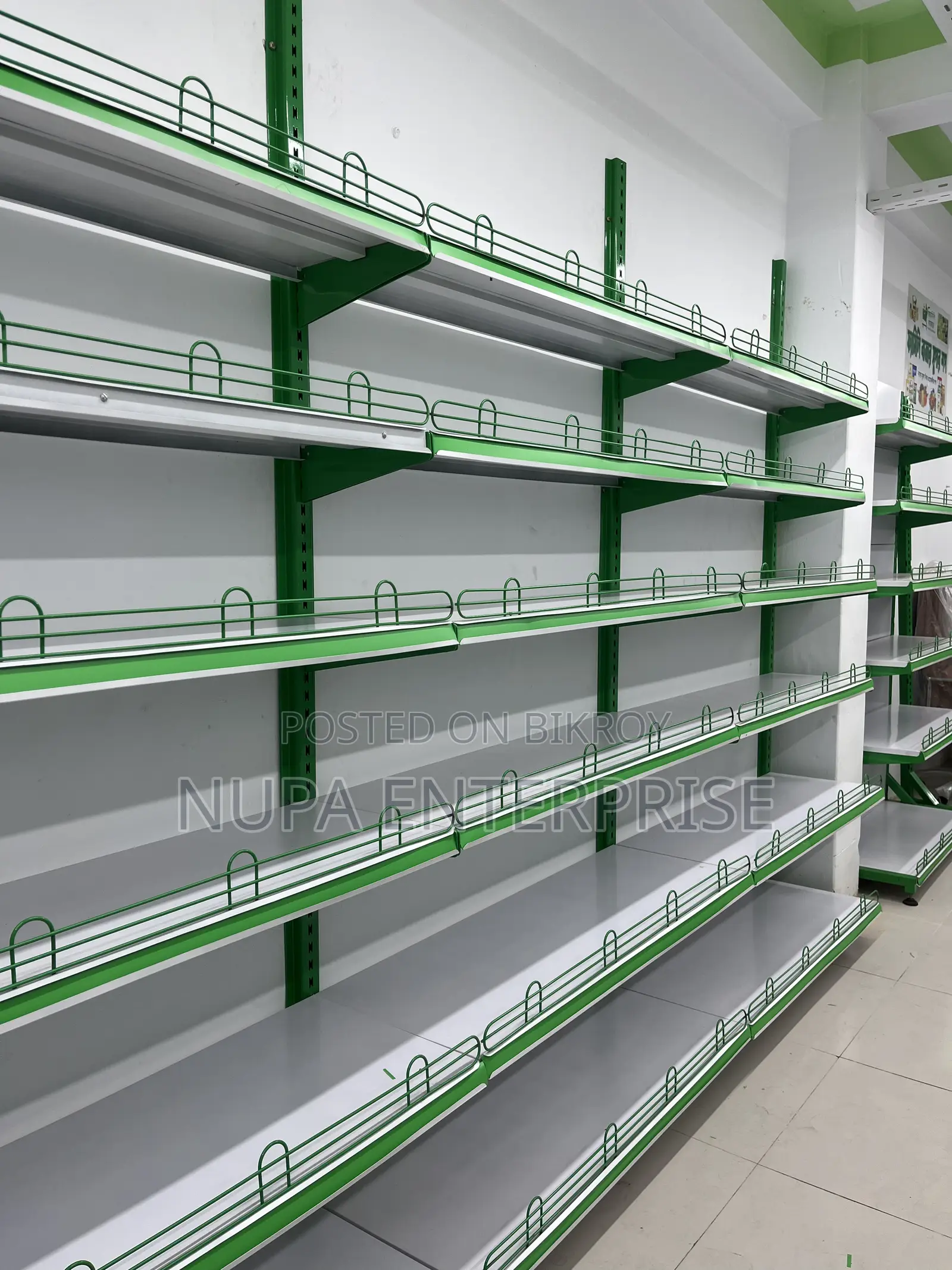 Durable Supermarket Rack (Wall Mount)