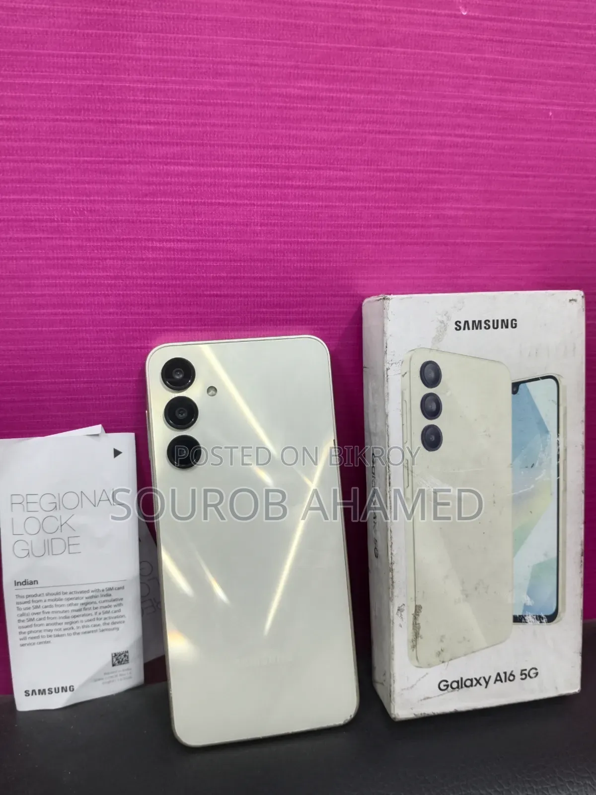 Samsung Galaxy A16 128 GB Yellow