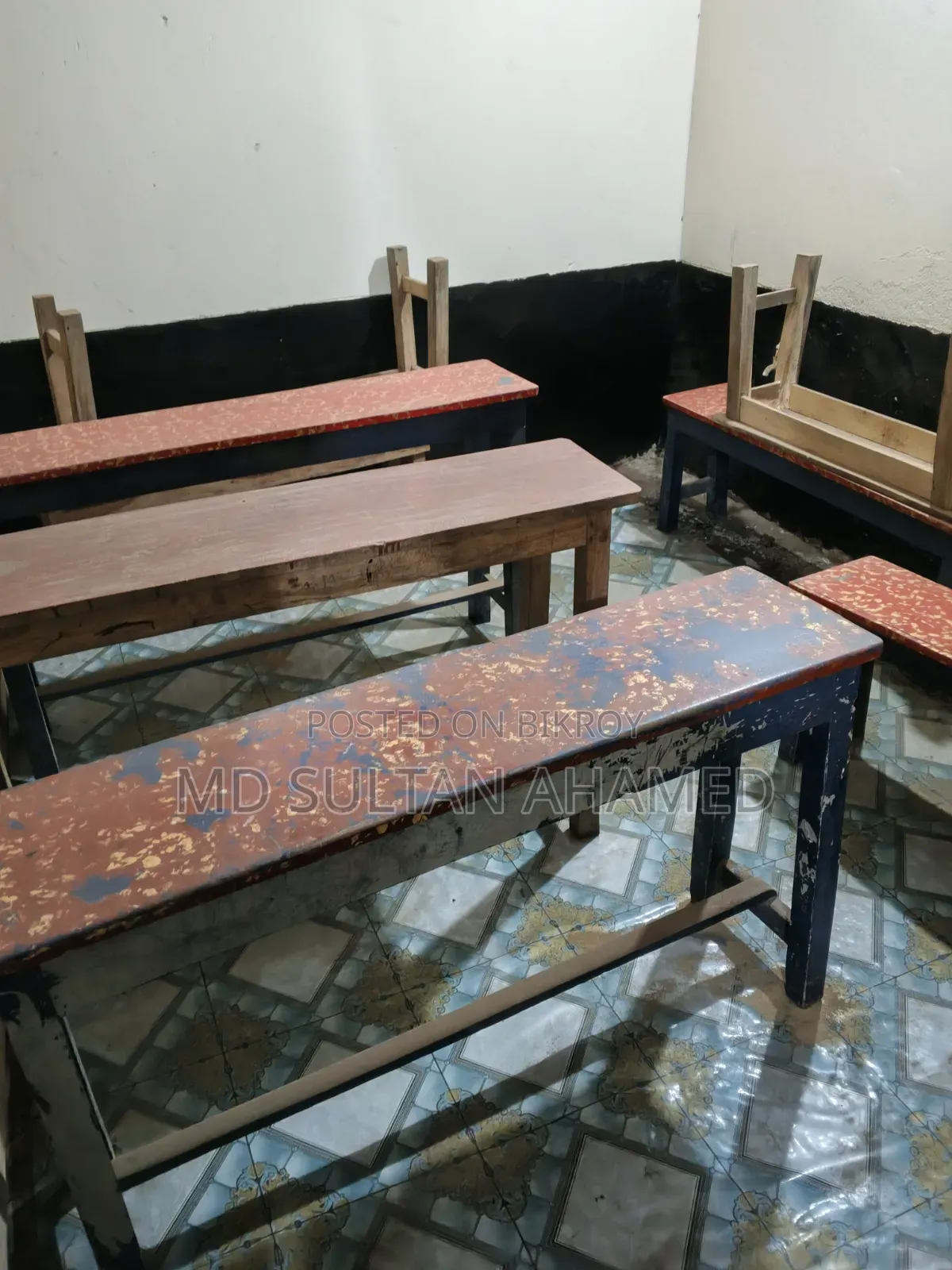 Bench, Chair, Table, Swing.