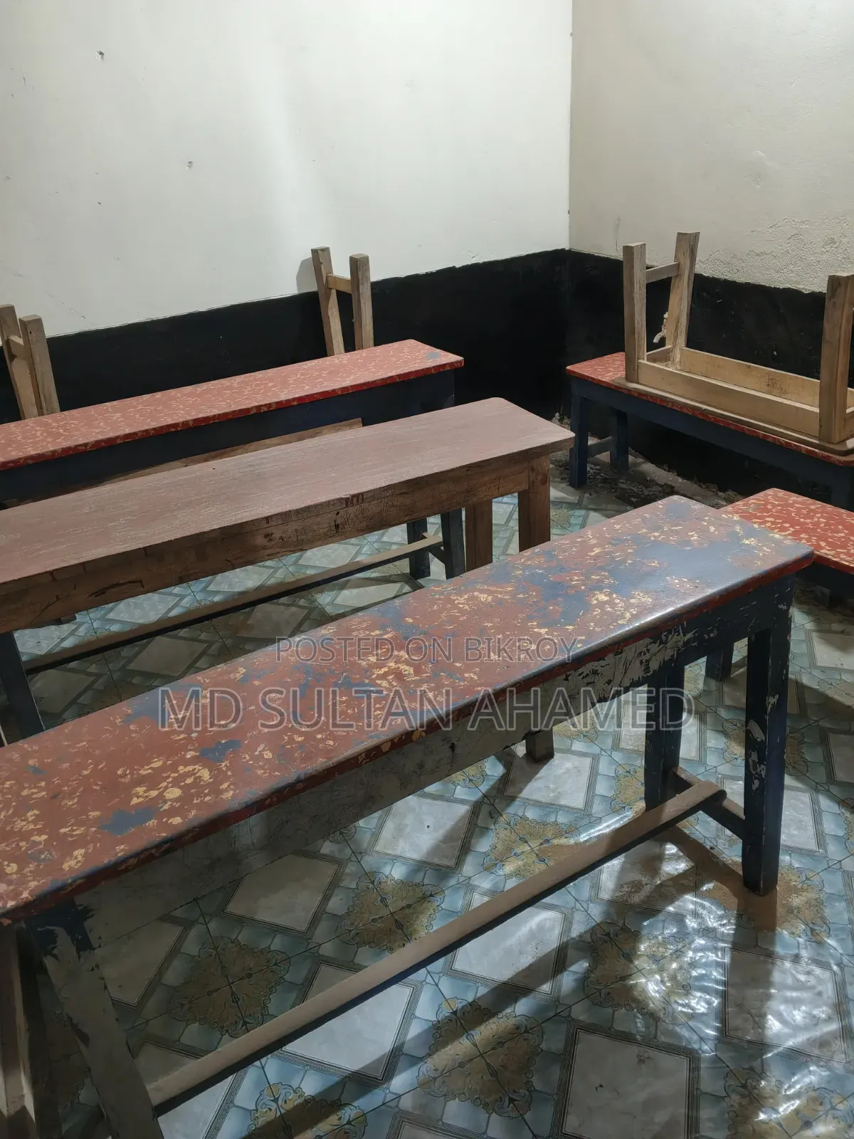 Bench, Chair, Table, Swing.
