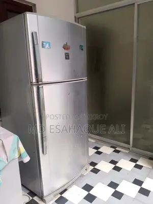 Selling SHARP Fridge. Even though it is old, it runs like brand new.