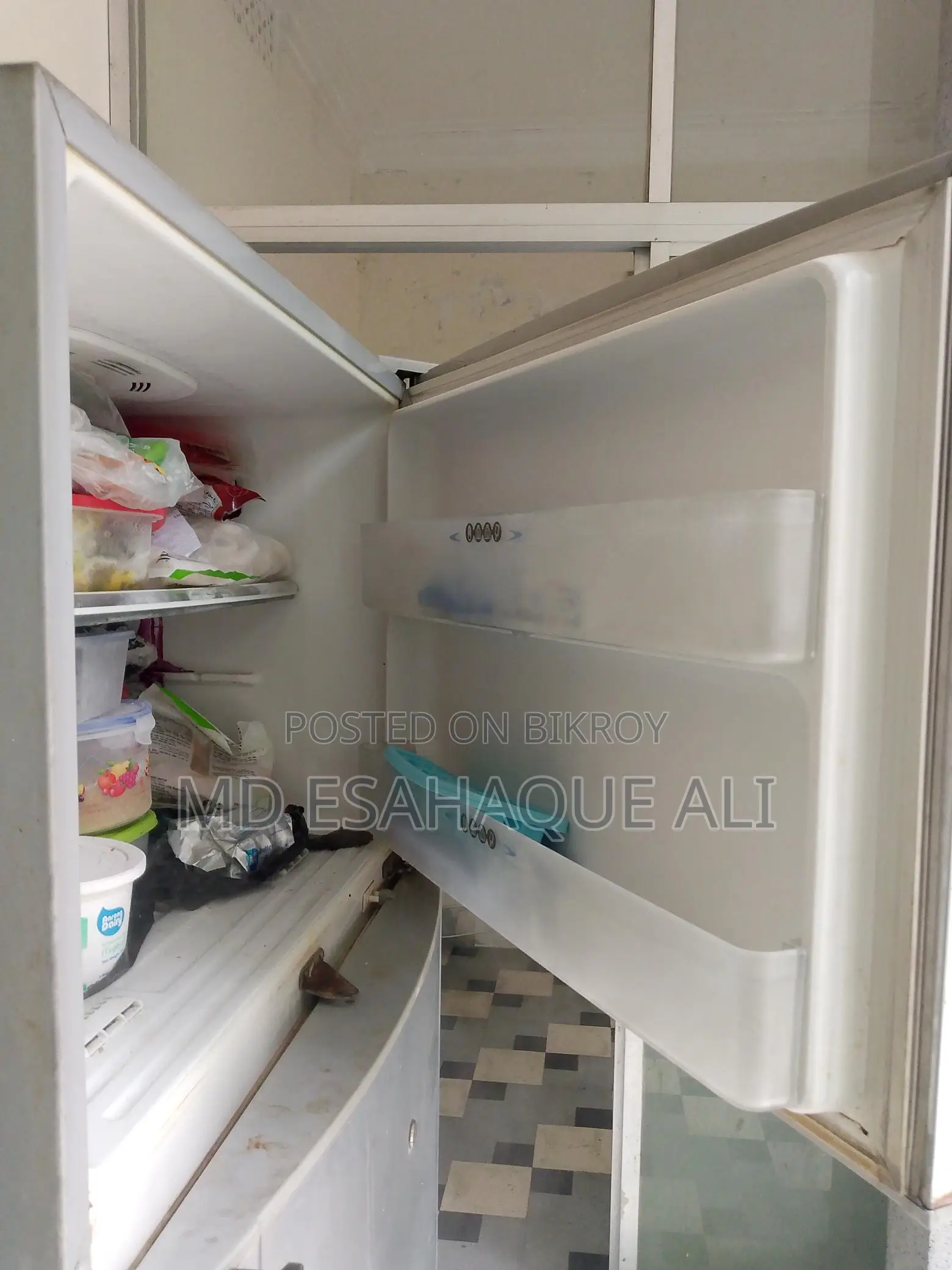 Selling SHARP Fridge. Even though it is old, it runs like brand new.