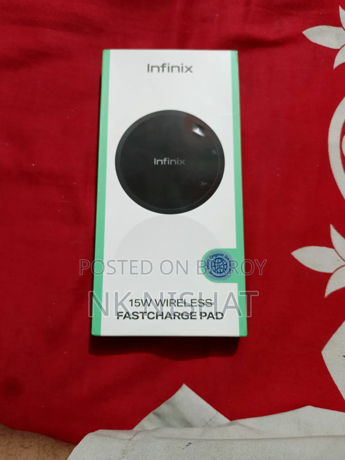 Infinix Mobile Wireless Charger New
