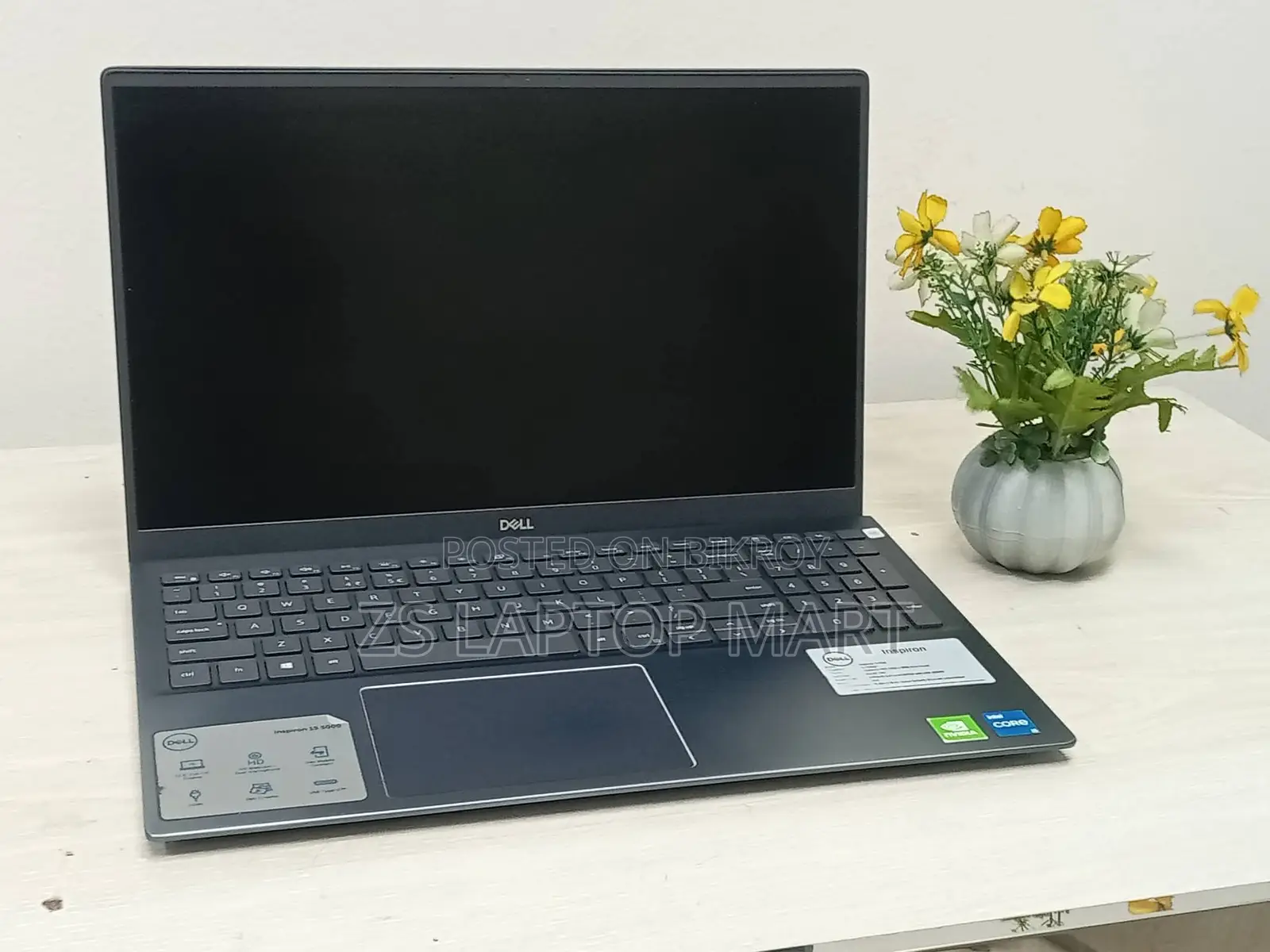 Dell i5 11gen 512/16 metal body mx330 nvidia dedicated graphics