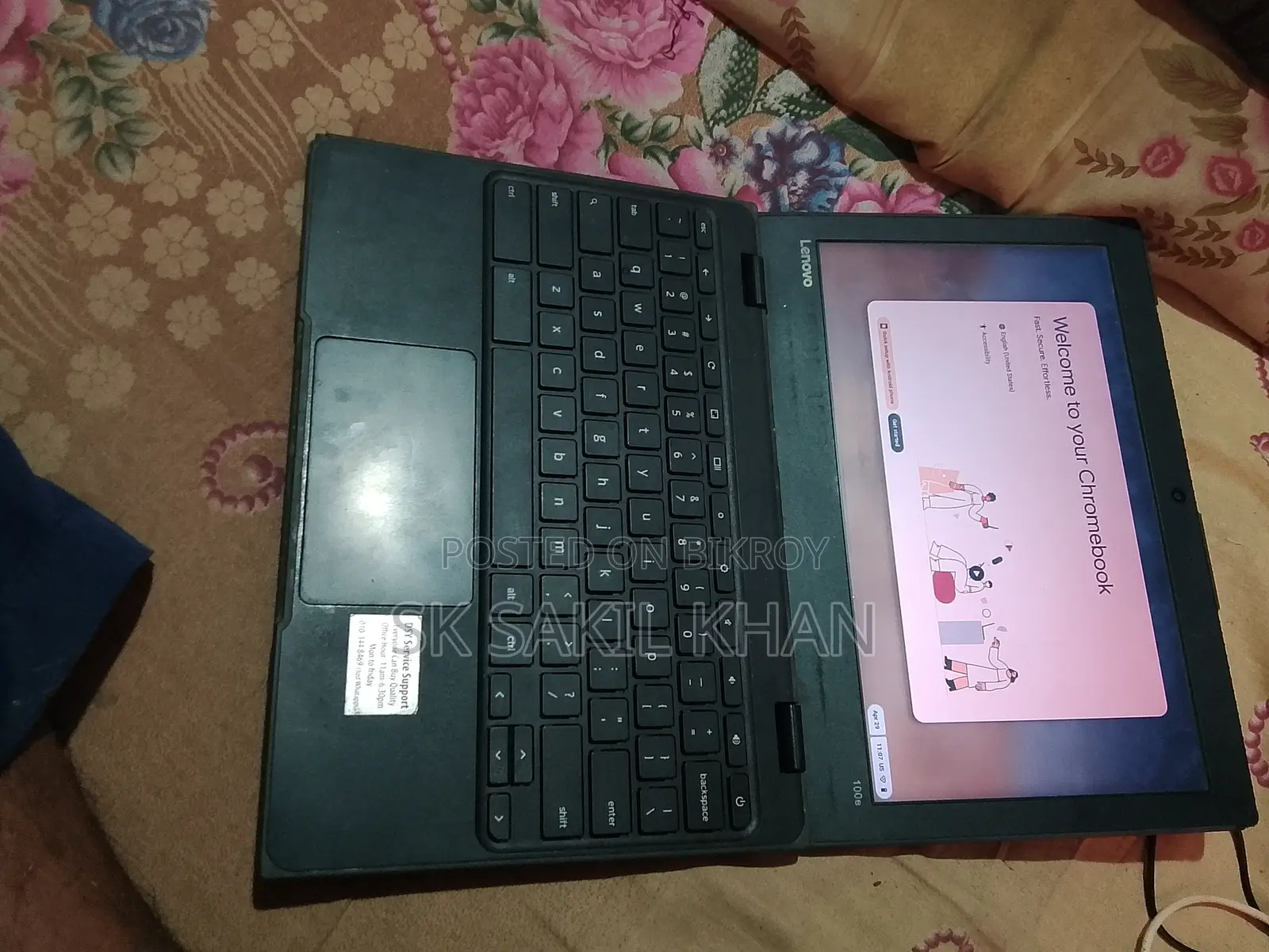 Laptop Lenovo Chromebook C330 2GB SSD 128GB