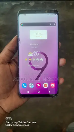 Samsung Galaxy S9 Plus 6 gb ram, 128 rom (Used)