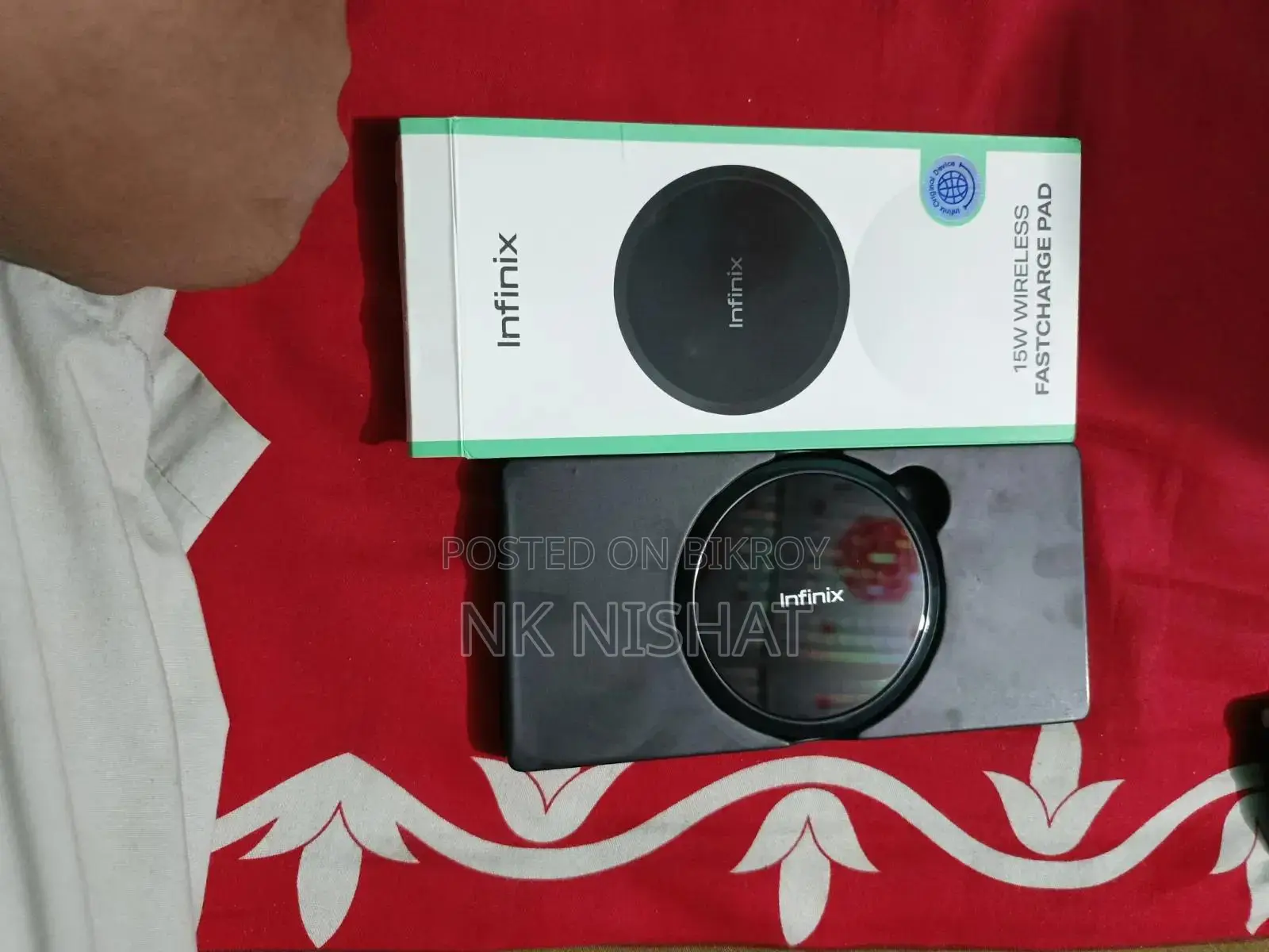 Infinix Mobile Wireless Charger New