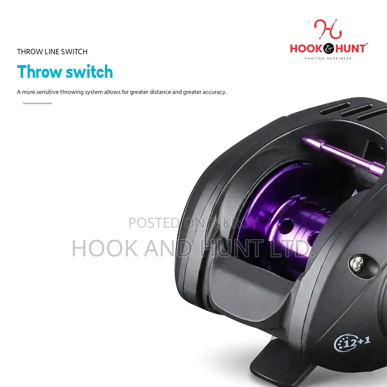 VN 200 Baitcasting Reel Anti-Seawater Magnetic