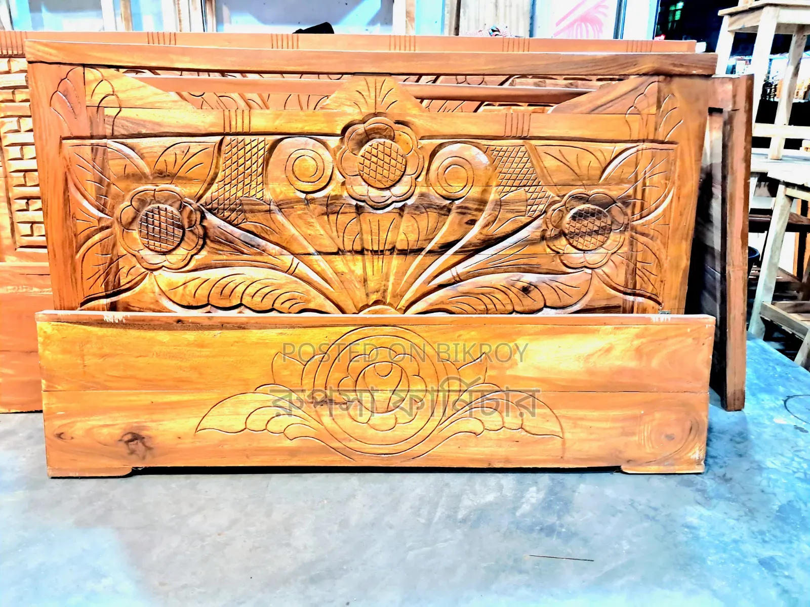5/7 Feet Semi-Box Bed