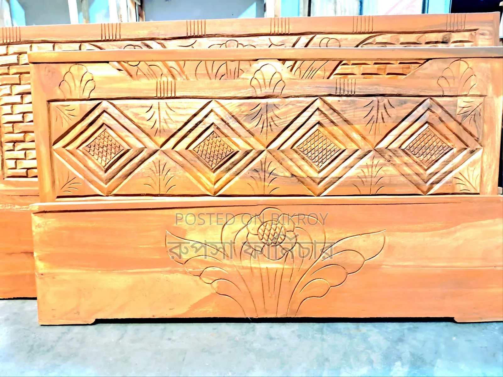 5/7 Feet Semi-Box Bed