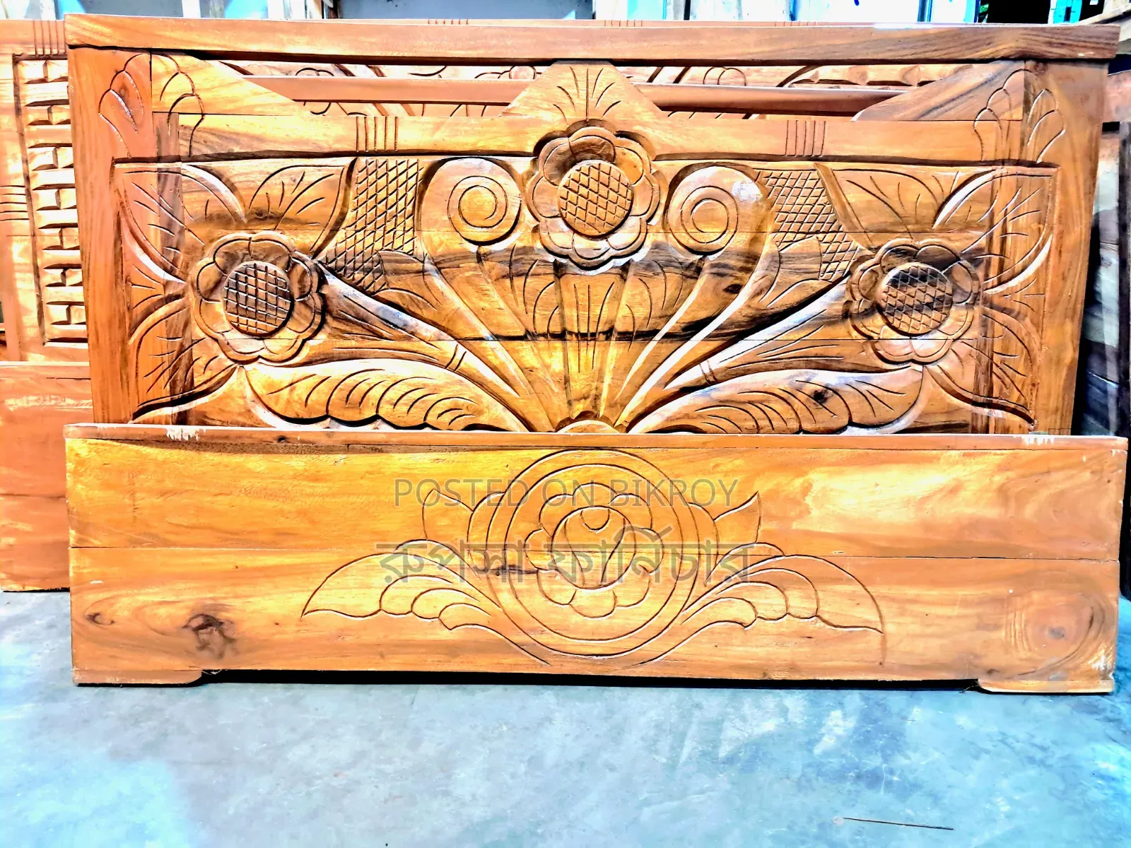 5/7 Feet Semi-Box Bed