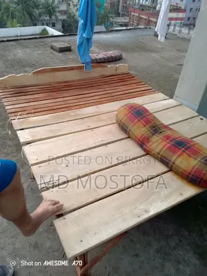 Wooden Bed Frame (Chouki)