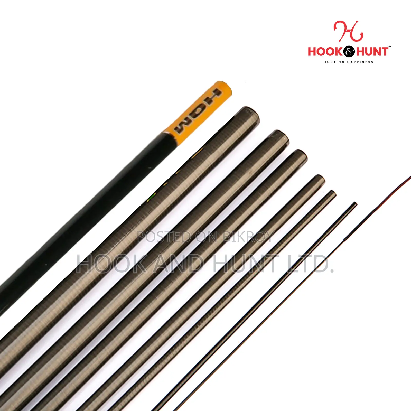 New Yellow Carbon Fishing Rod 300–450cm Ultra Light