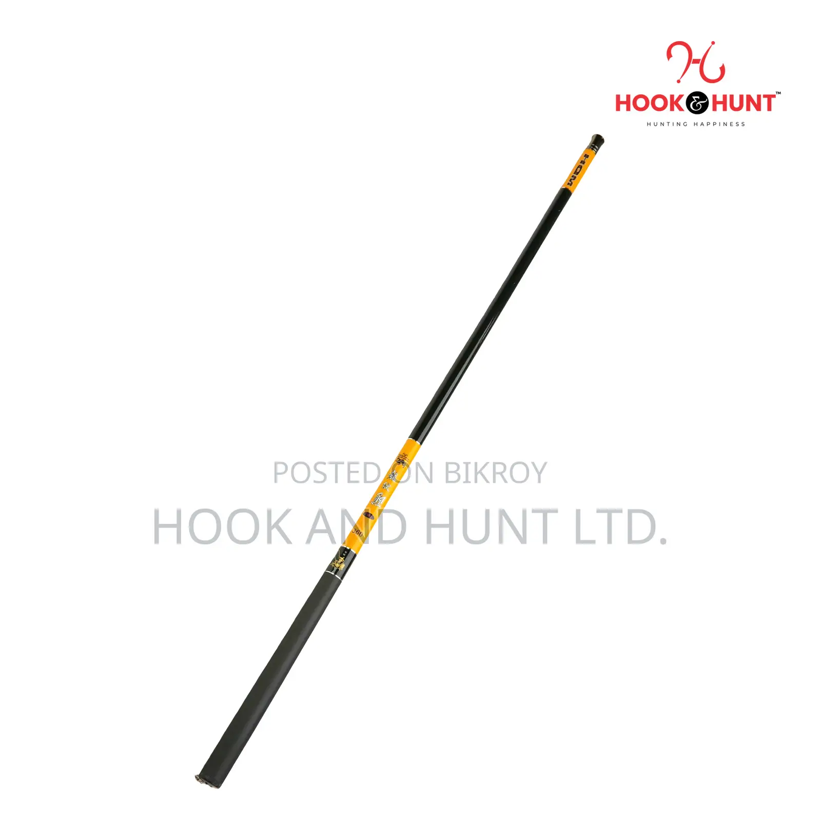 New Yellow Carbon Fishing Rod 300–450cm Ultra Light