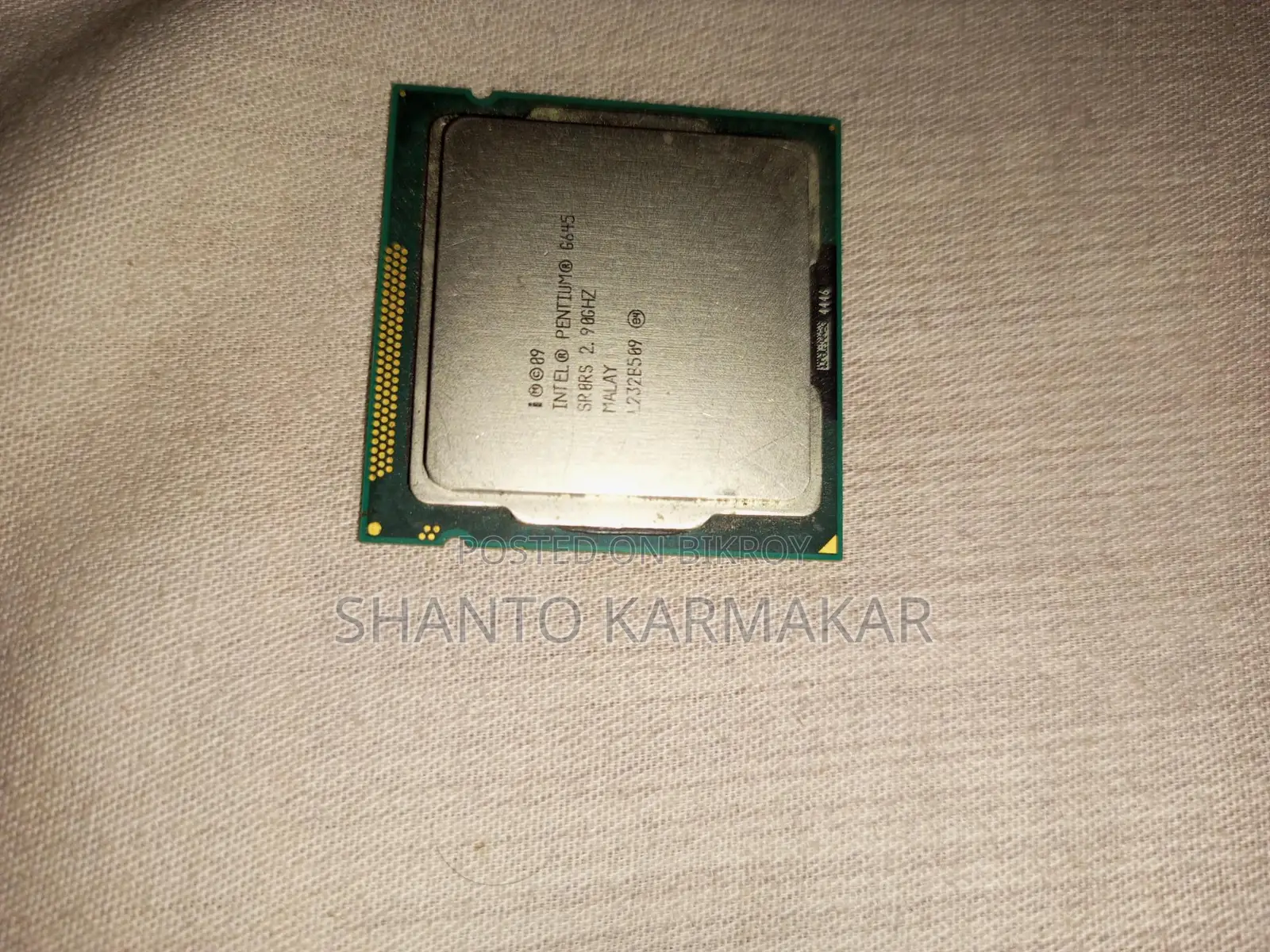 Pentium Processor G645 @2.90GHz