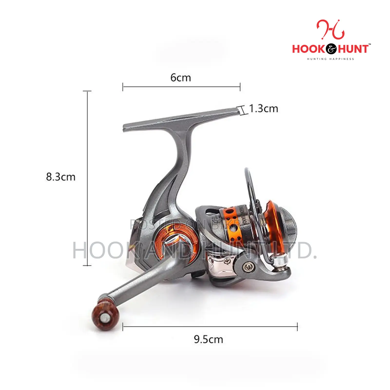 XO150 Mini Ice Fishing Reel Lightweight Compact