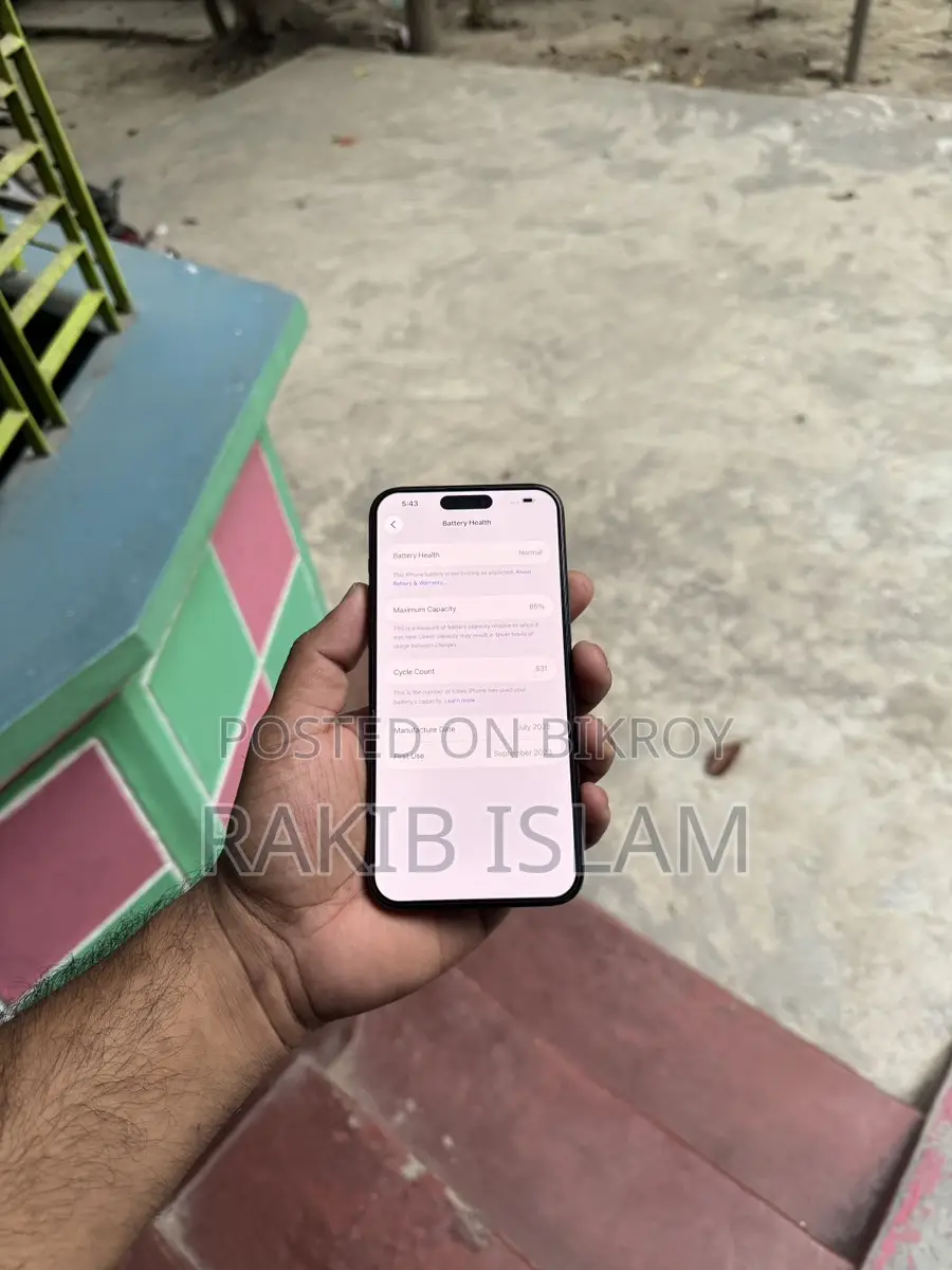 Apple iPhone 15 Pro Max 256 GB (Used)