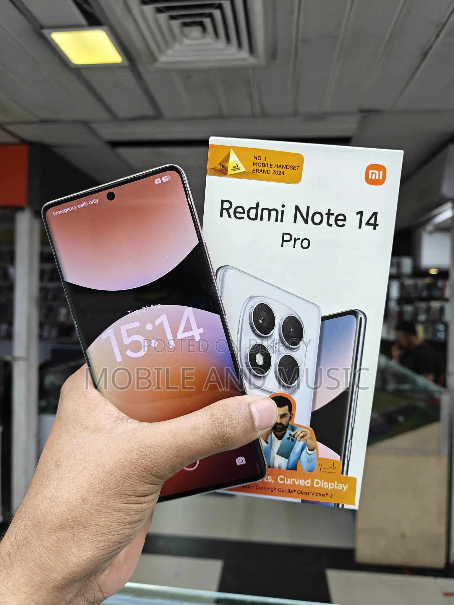 Xiaomi Redmi Note 14 Pro 256 GB Gold