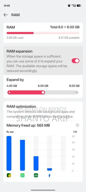 Oppo F29 128 GB Gray