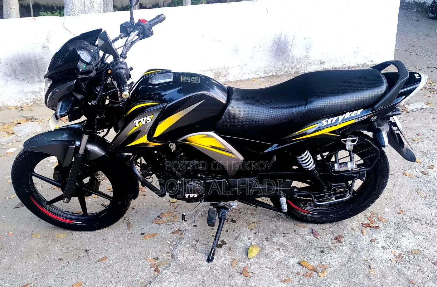 TVS Stryker 125 2019 Black