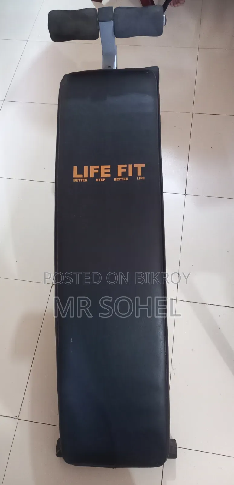 Gym Sit Up Bench, Abdominal Crunch Exercise Bench