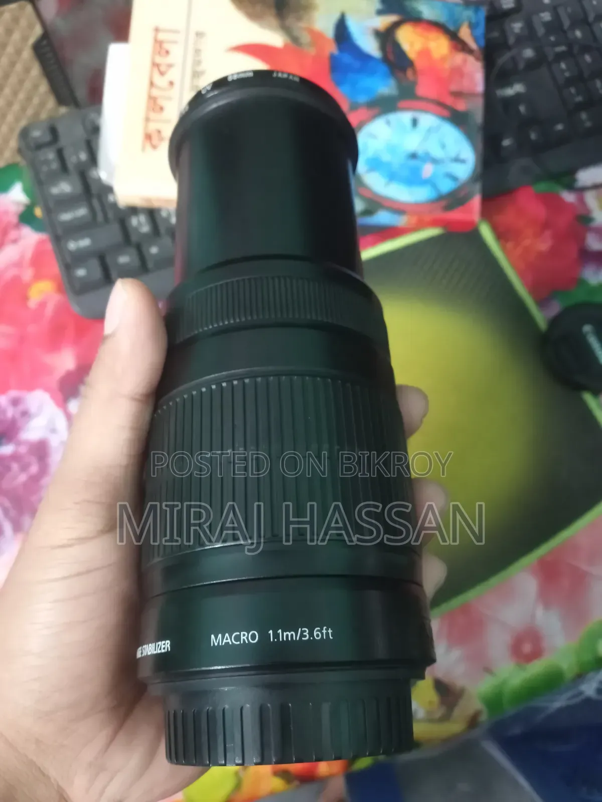 Canon 800d 55-250mm Is Zoom Lens
