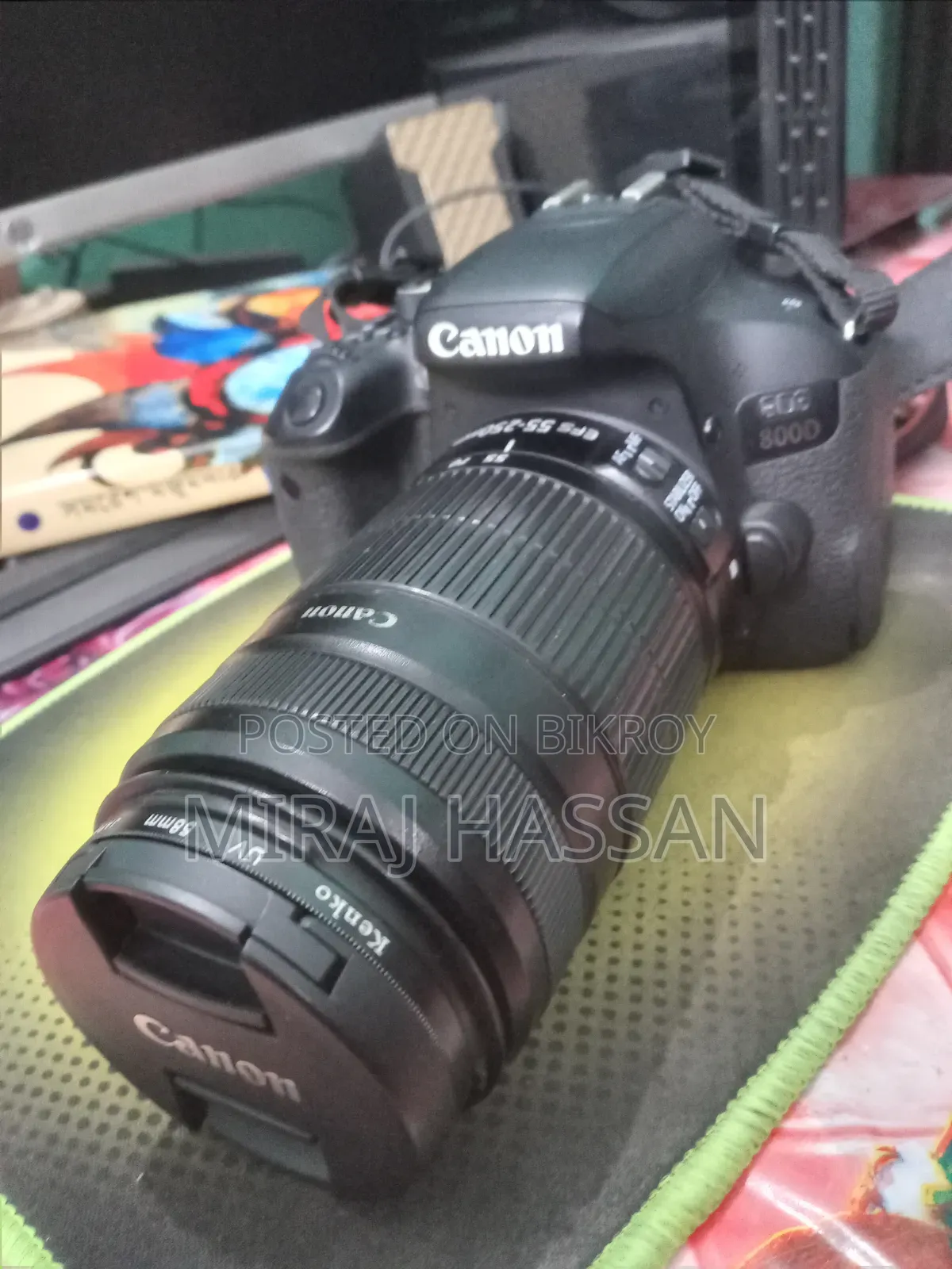 Canon 800d 55-250mm Is Zoom Lens