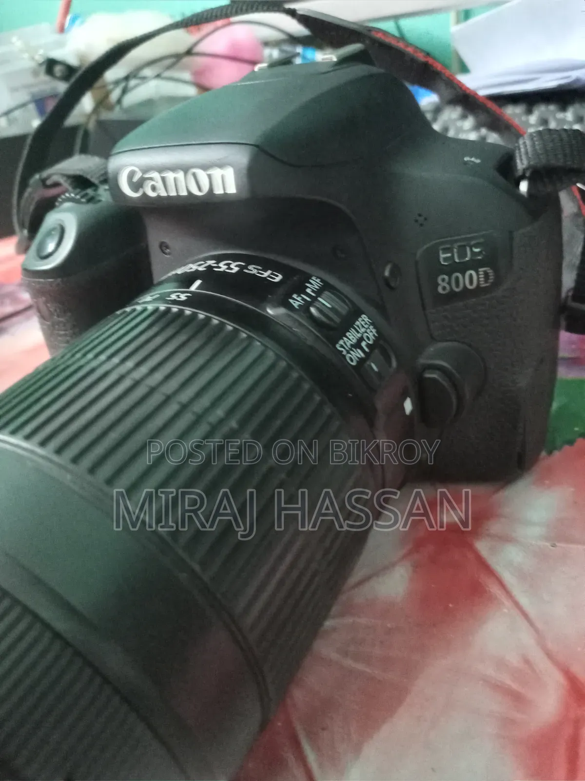 Canon 800d 55-250mm Is Zoom Lens