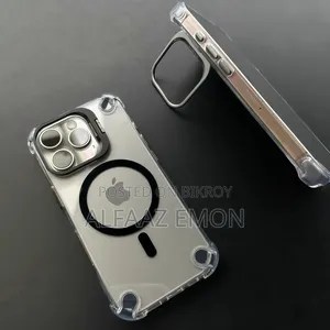 Airbag Metal Lens Bracket Phone Case for iPhone 15-16pro Pro Max